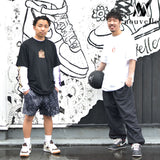 nouvelle × MFC STORE FLAME S/S TEE BLACK