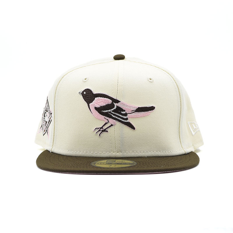 海外限定 NEW ERA BALTIMORE ORIOLES ALL STAR GAME 1993 CHROME TWO TONE EDITION 59FIFTY FITTED CAP