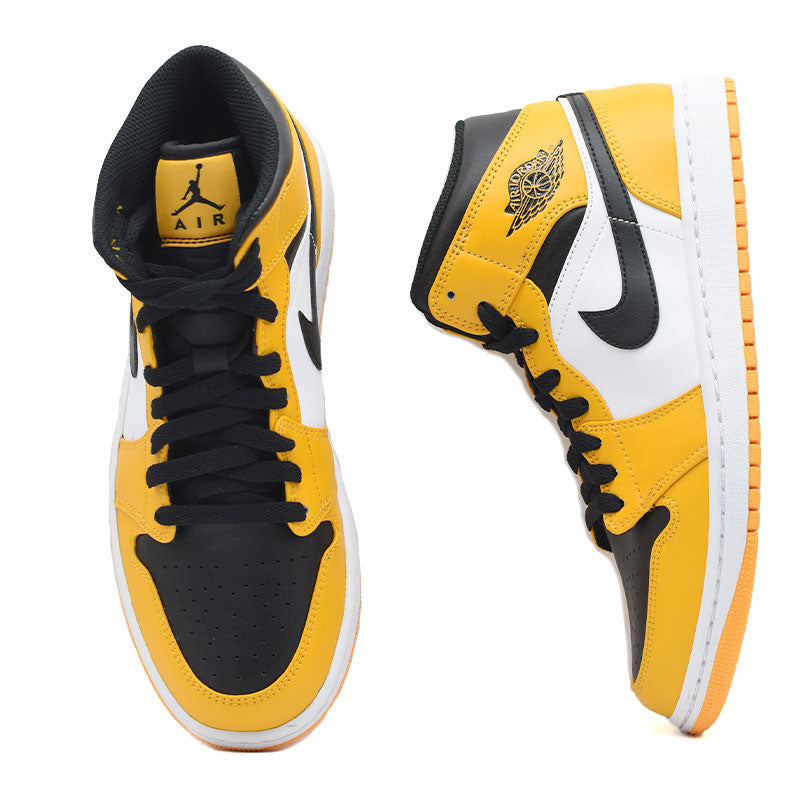 NIKE AIR JORDAN 1 MID "TAXI" 554724-701