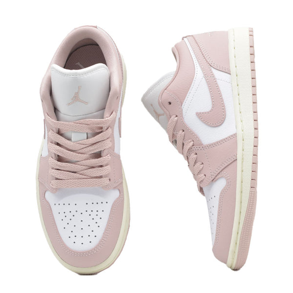 NIKE WMNS AIR JORDAN 1 LOW  " WHITE/PINK " DC0774-162