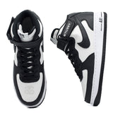 Stussy x NIKE AIR FORCE 1 MID "BLACK WHITE” DJ7840-002