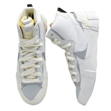 SACAI × NIKE BLAZER MID " WHITE / WOLF GREY " BV0072-100