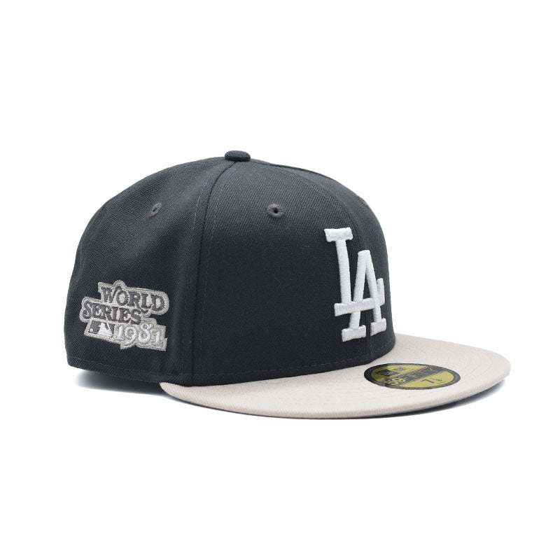 海外限定 NEW ERA LOS ANGELES DODGERS PAVEMENT FITTED WORLD SERIES 1981