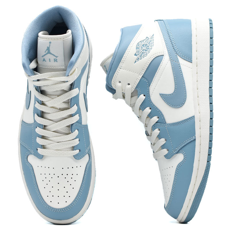 NIKE WMNS AIR JORDAN 1 MID " UNC " BQ6472-141