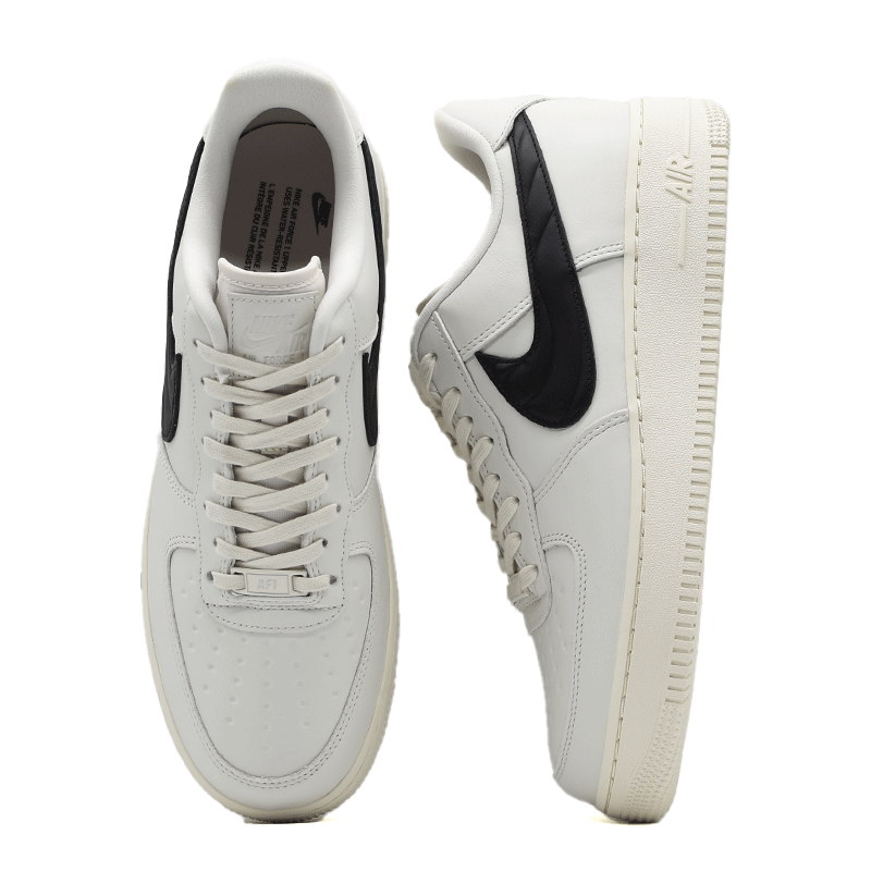 海外限定 NIKE AIR FORCE 1 '07 " QUILTED SWOOSH PHANTOM BLACK "  FV1182-001