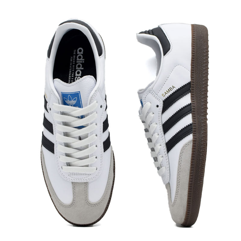 adidas SAMBA ADV " WHITE BLACK "