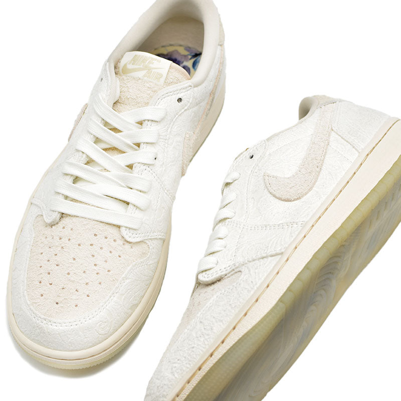 CHRIS PAUL × NIKE AIR JORDAN 1 LOW OG " LIGHT CREAM AND SAIL " FZ0455-200