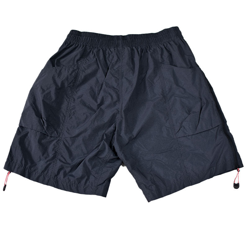 STAPLE CARLTON NYLON ZIP SHORT BLACK