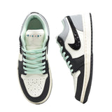 海外限定 NIKE AIR JORDAN 1 LOW " WHITE / BLACK / TURQUOISE " IX5001-101