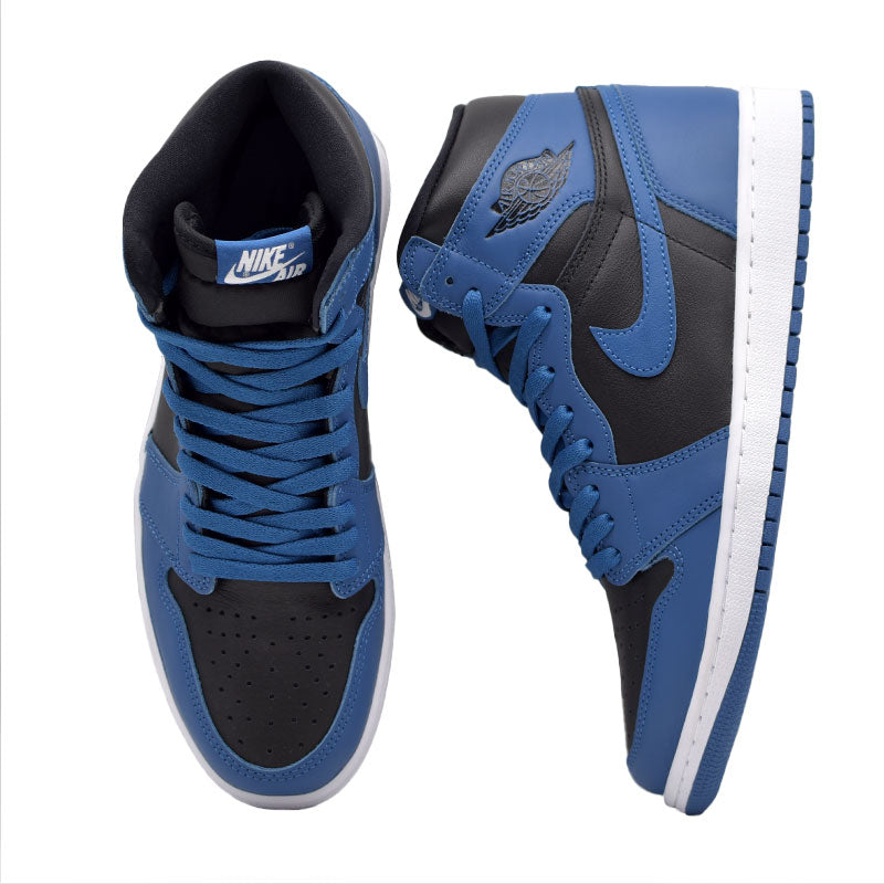 NIKE AIR JORDAN 1 RETRO HIGH OG " DARK MARINA BLUE " 555088-404