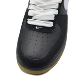 NIKE AIR FORCE 1 ' 07 LV8 " BLACK / GUM LIGHT BROWN / WHITE " IB6388-001