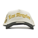 海外限定 NEW ERA 9FORTY ” LOS ANGELES DODGERS WHITE GOLD