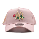 海外限定 NEW ERA 9FORTY ” NEWYORK YANKEES PINK ROSE ”