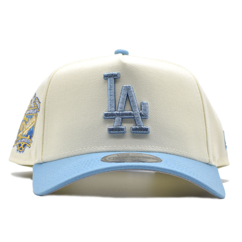 海外限定 NEW ERA 9FORTY LOSANGELES DODEGERS WHITE SKYBLUE