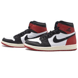NIKE AIR JORDAN 1 RETRO HIGH OG " BLACK TOE REIMAGINED " DZ5485-106