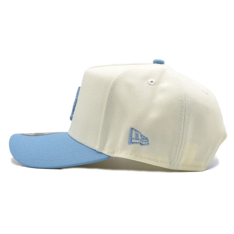海外限定 NEW ERA 9FORTY LOSANGELES DODEGERS WHITE SKYBLUE