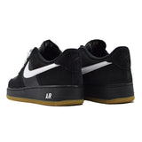 NIKE AIR FORCE 1 ' 07 LV8 " BLACK / GUM LIGHT BROWN / WHITE " IB6388-001