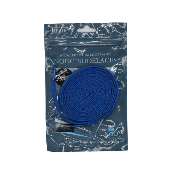 NODC®PREMIUM SHOELACES DUSTY BLUE