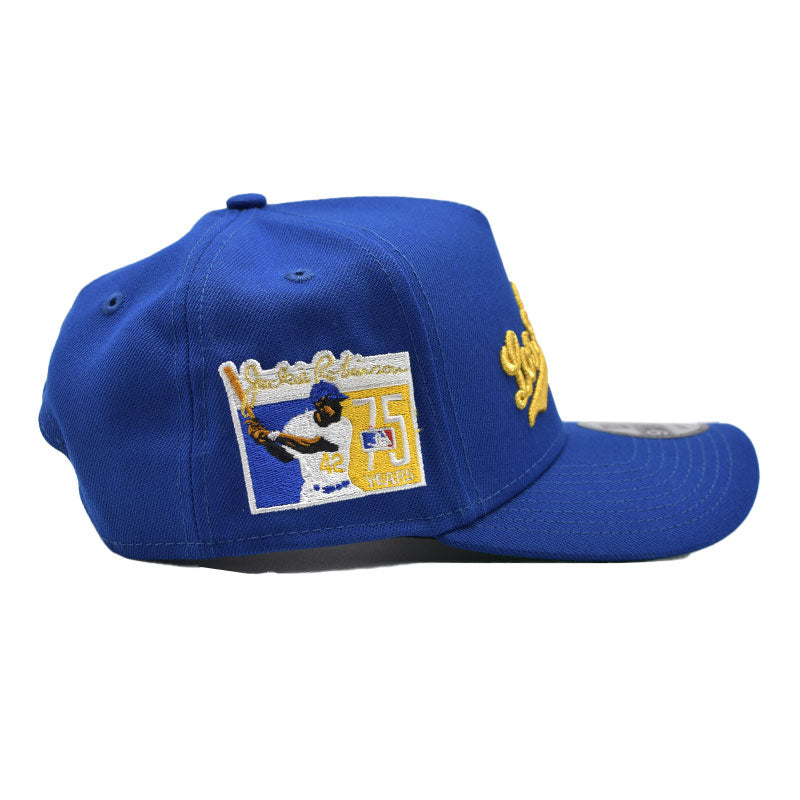 海外限定 NEW ERA 9FORTY  LOS ANGELES DODGERS BLUE " JACKIE ROBINSON "