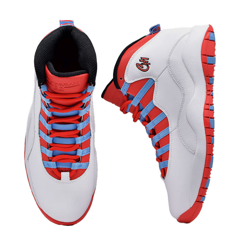 NIKE AIR JORDAN 10 RETRO "CHICAGO FLAG" 310805-114