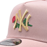 海外限定 NEW ERA 9FORTY ” NEWYORK YANKEES PINK ROSE ”