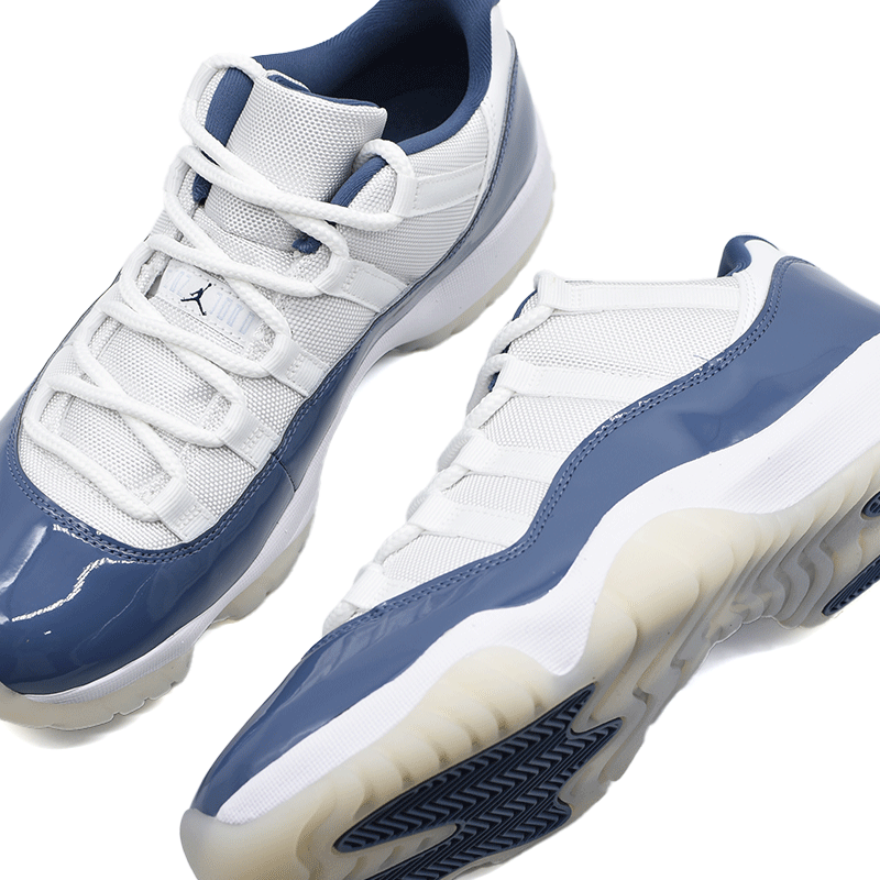 NIKE AIR JORDAN 11 RETRO LOW "DIFFUSED BLUE" FV5104-104