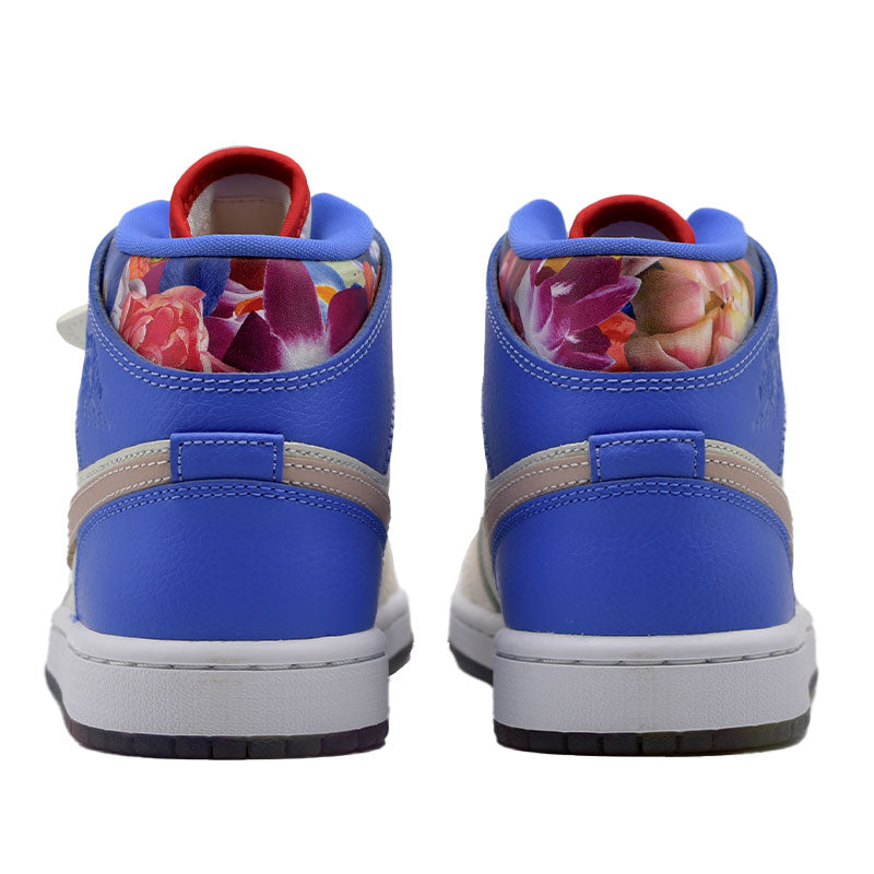 海外限定 NIKE WMNS AIR JORDAN 1 MID SE VALENTINE'S DAY FLOWERS FD4331-121