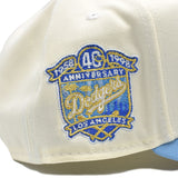 海外限定 NEW ERA 9FORTY LOSANGELES DODEGERS WHITE SKYBLUE