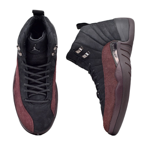 A MA MANIERE × NIKE AIR JORDAN 12 " BLACK BURGUNDY " DV6989-001