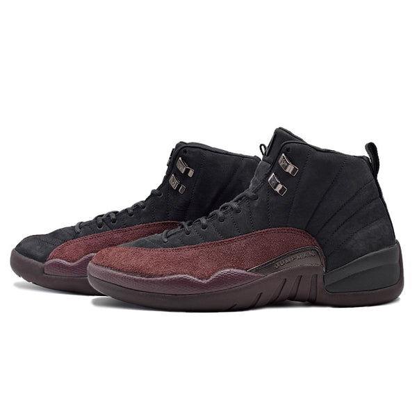 A MA MANIERE × NIKE AIR JORDAN 12 " BLACK BURGUNDY " DV6989-001