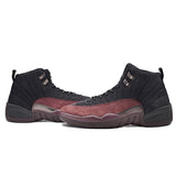 A MA MANIERE × NIKE AIR JORDAN 12 " BLACK BURGUNDY " DV6989-001