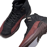 A MA MANIERE × NIKE AIR JORDAN 12 " BLACK BURGUNDY " DV6989-001