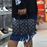 海外限定 JORDAN MINI DUFFLE BAG INDIGO DENIM IZ8440-455