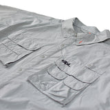 STAPLE RITZ S/S NYLON SHIRT GRAY
