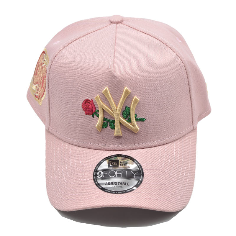 海外限定 NEW ERA 9FORTY ” NEWYORK YANKEES PINK ROSE ”