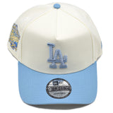 海外限定 NEW ERA 9FORTY LOSANGELES DODEGERS WHITE SKYBLUE