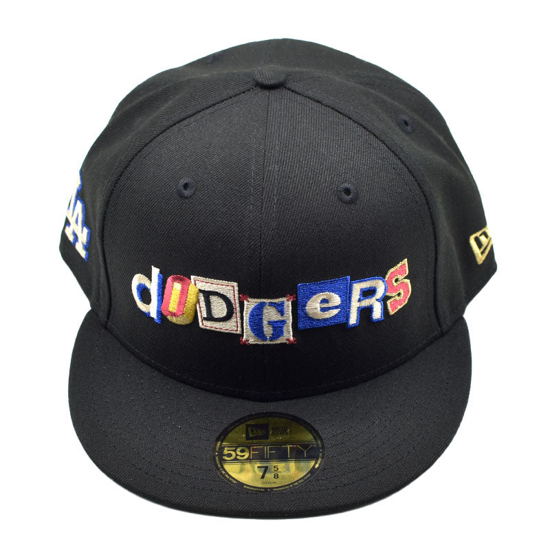 海外限定 NEW ERA 59FIFTY ” LOS ANGELES DODGERS BLACK ”