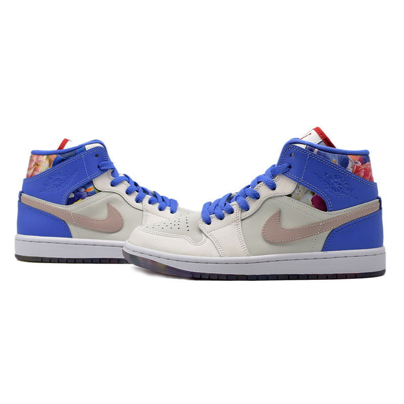 海外限定 NIKE WMNS AIR JORDAN 1 MID SE VALENTINE'S DAY FLOWERS FD4331-121