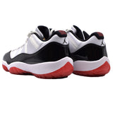 NIKE AIR JORDAN 11 LOW RETRO " WHITE / UNIVERSITY RED / BLACK ” AV2187-160