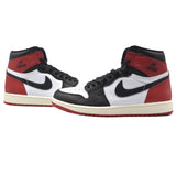 NIKE AIR JORDAN 1 RETRO HIGH OG " BLACK TOE REIMAGINED " DZ5485-106