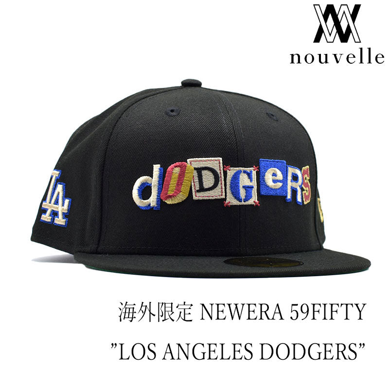 海外限定 NEW ERA 59FIFTY ” LOS ANGELES DODGERS BLACK ”