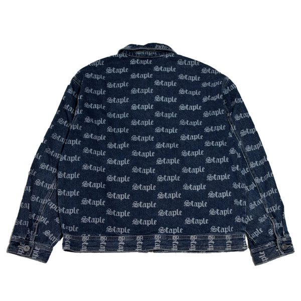STAPLE BOWERY DENIM JACKET DARK BLUE