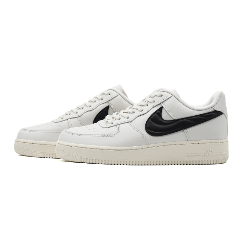 海外限定 NIKE AIR FORCE 1 '07 " QUILTED SWOOSH PHANTOM BLACK "  FV1182-001