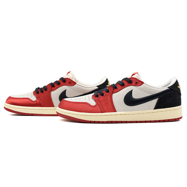 TROPHY ROOM × NIKE AIR JORDAN 1 LOW OG ROOKIE CARD " HOME" & "AWAY " FN0432-100