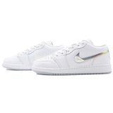 NIKE AIR JORDAN 1 LOW SE ”Glitter Swoosh” FQ9112-100