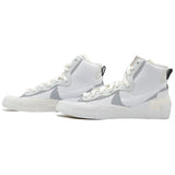 SACAI × NIKE BLAZER MID " WHITE / WOLF GREY " BV0072-100