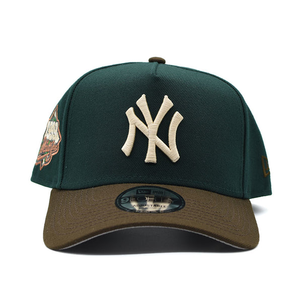 海外限定 NEW ERA NEW YORK YANKEES WORLD SERIES 1999 TWO TONE A FRAME 9FORTY SNAPBACK CAP