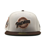 海外限定 NEW ERA SAN DIEGO PADRES 20 YEARS STONE COPPER TWO TONE EDITION 59FIFTY FITTED