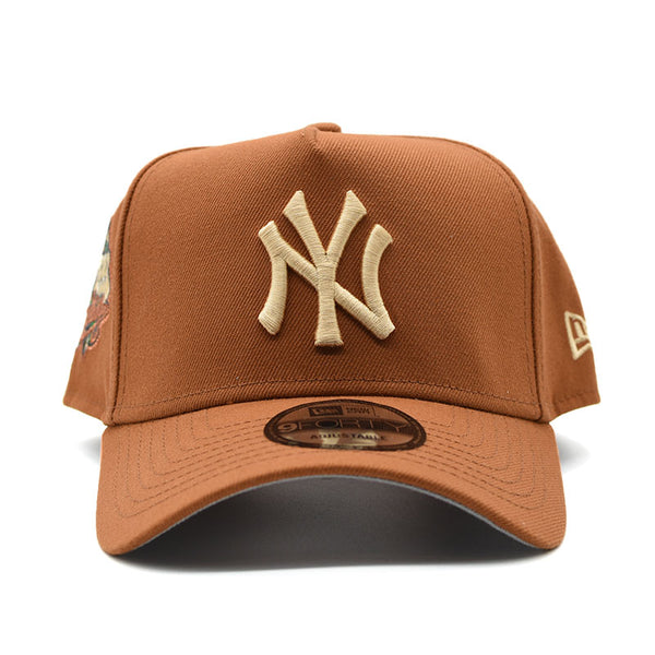 海外限定 NEW ERA NEW YORK YANKEES WORLD SERIES 1999 EARTHY COPPER 9FORTY A FRAME SNAPBACK CAP