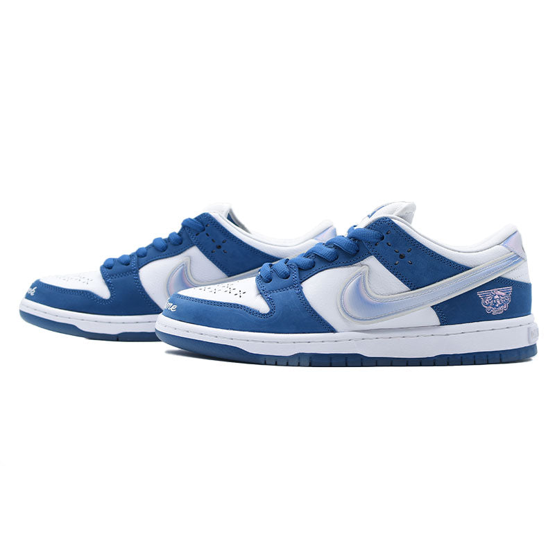 海外限定 BORN X RAISED × NIKE SB DUNK LOW “ WHITE NAVY ” FN7819-400